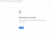 Cara Mengatasi Error “This Page Isn’t Working” pada Sitemap di WordPress, Error 500