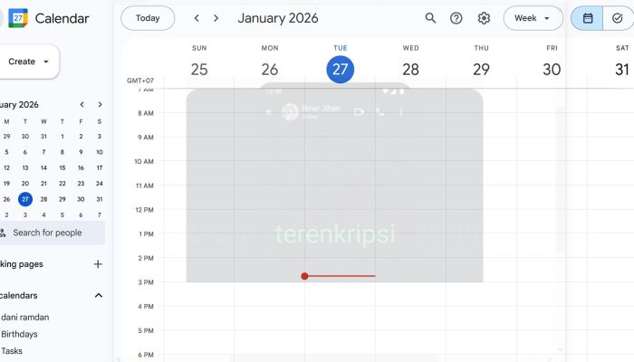 Google Kalender Kini Pakai AI Gemini: Jadwal Rapat Tanpa Ribet, Cukup Sekali Klik!